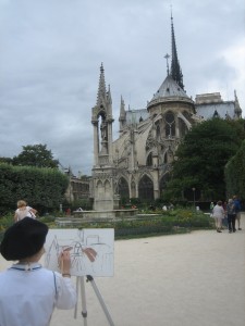 The artist in Paris