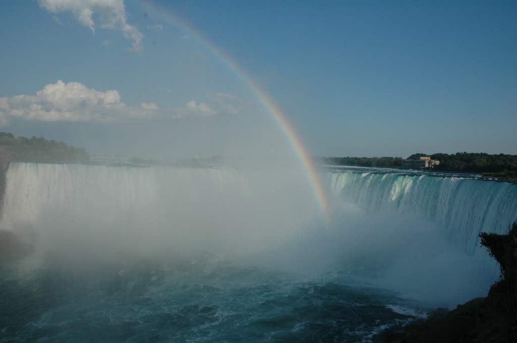 Niagara Falls Horseshoe Falls Rainbow