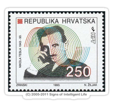 Croatia Tesla stamp