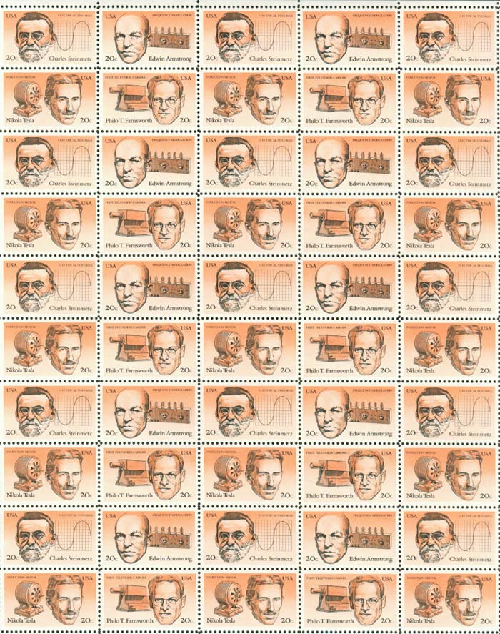 US inventors stamps