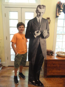 Some day I'll be as tall as Tesla