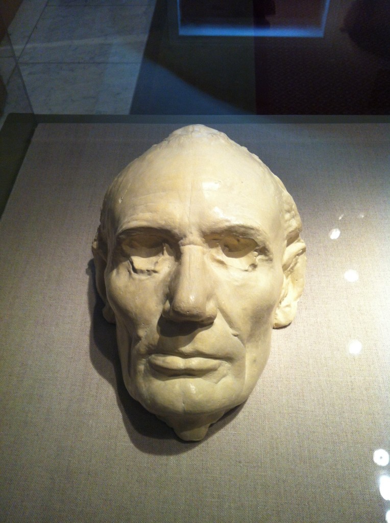 Abraham Lincoln Volk life mask