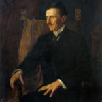 Nikola Tesla portrait