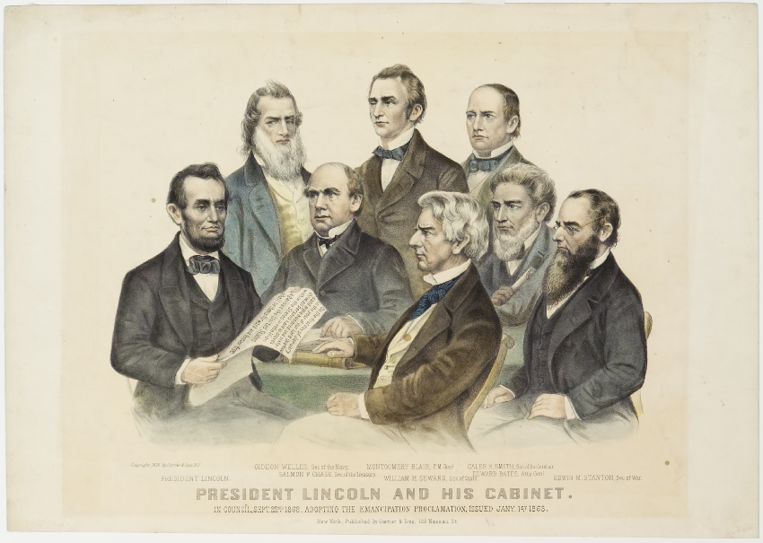 Emancipation Proclamation Cabinet
