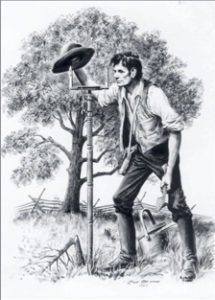 Lincoln the Surveyor by Lloyd Ostendorf