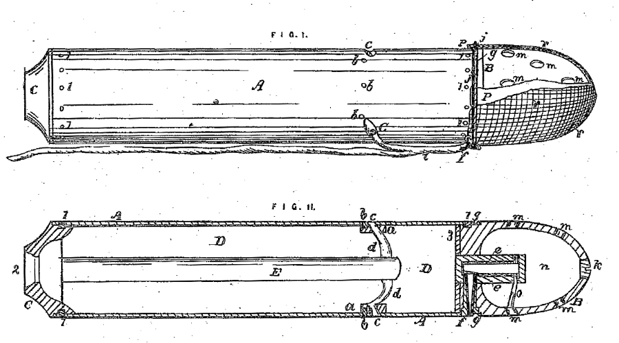 Hyde rocket patent