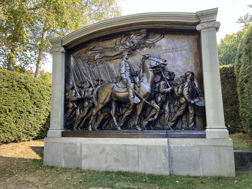 Robert Shaw Memorial at Saint-Gaudens Park in Cornish NH