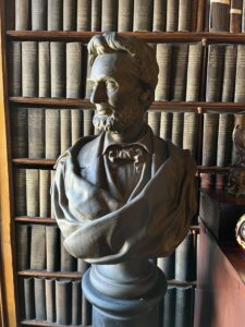 Lincoln at Seward home, Auburn NY