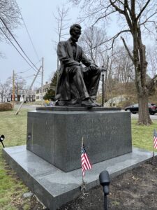 Lincoln in Hingham, Massachusetts, New England